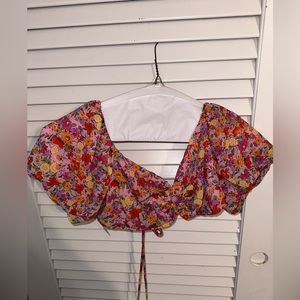 Womens floral top